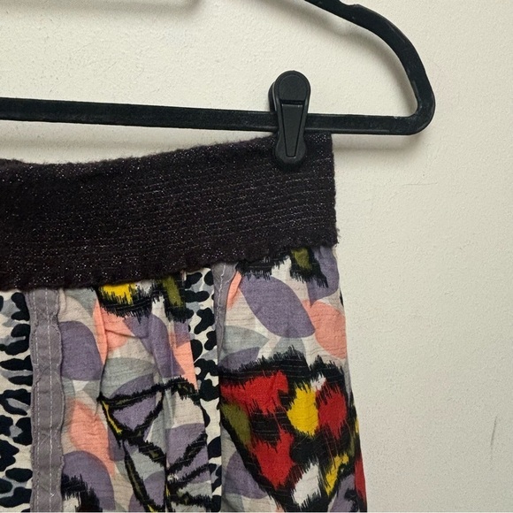 Free People Mixed Print Skater Skirt - Picture 4 of 12